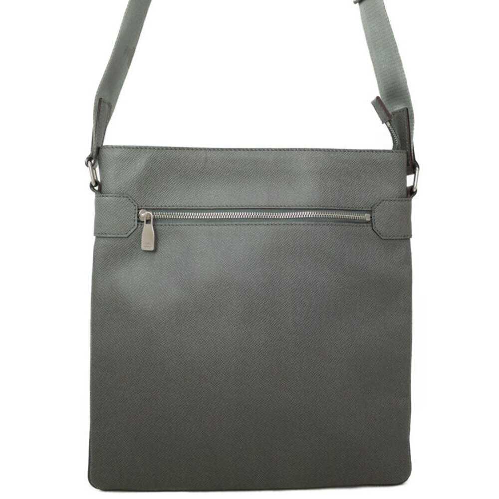 Louis Vuitton Black Leather Shoulder Sasha Bag Taiga - Picture 2 of 8